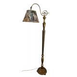 Vintage Brass Floor Lamp