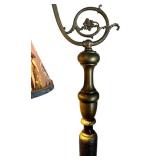 Vintage Brass Floor Lamp