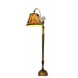 Vintage Brass Floor Lamp
