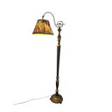 Vintage Brass Floor Lamp