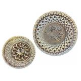 Pretty Vintage Clear Cut Glass / Crystal Serving Pieces