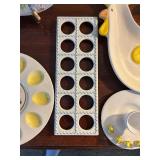 Easter is Here! Great Collection of Egg Platters / Dishes