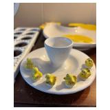 Easter is Here! Great Collection of Egg Platters / Dishes