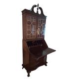 Vintage Mahogany Secretary Desk