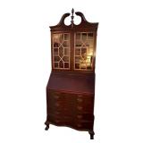 Vintage Mahogany Secretary Desk