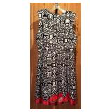 Two Black Dresses with White Patterns by AGB Dress and Amanda Lane