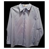 Four Foxcroft Button Dress Shirts, Two Solid and Two Multi Colors