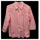 Four Foxcroft Button Dress Shirts, Two Solid and Two Multi Colors