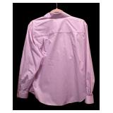 Four Foxcroft Button Dress Shirts, Two Solid and Two Multi Colors