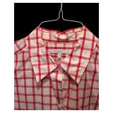 Four Foxcroft Button Dress Shirts, Two Solid and Two Multi Colors