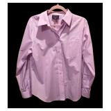 Four Foxcroft Button Dress Shirts, Two Solid and Two Multi Colors