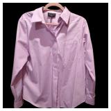 Four Foxcroft Button Dress Shirts, Two Solid and Two Multi Colors