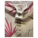 Talbots Fun Spring Slacks in Green, Palm Trees and Black & White Checks