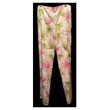 Talbots Fun Spring Slacks in Green, Palm Trees and Black & White Checks