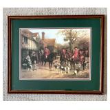 "Return from the Hunt" Framed Print
