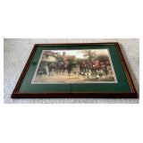 "Return from the Hunt" Framed Print