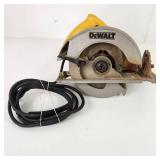 Dewalt DW368 7 1/4" Circular Saw Tested Works Some Damage On Cord