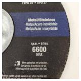 Lot Of Two Milwaukee Grinding Discs 9" x 1/4" x 5/8"-11 Open Box