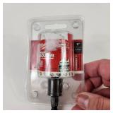 Lot Of Three New Milwaukee Pieces 1/1/2" Hole Dozer 49-56-0082 1" Hole Dozer With Arbor 49-56-9662 And Sawzall Blades 48-00-5162