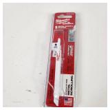 Lot Of Three New Milwaukee Pieces 1/1/2" Hole Dozer 49-56-0082 1" Hole Dozer With Arbor 49-56-9662 And Sawzall Blades 48-00-5162