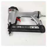 Lot Of Two Pneumatic Tools Central Pneumatic Air Nailer/Stapler And Porter Cable Model BN138 18 GA 1 3/8" Brad Nailer UNTESTED