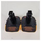 Lot Of Two New Battery Adapters DCA 1820 20V Max To 18V Battery Adapter