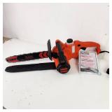 Black + Decker 14" Chain Saw BECS600 New Open Box Corded