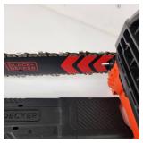 Black + Decker 14" Chain Saw BECS600 New Open Box Corded