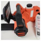 Black + Decker 14" Chain Saw BECS600 New Open Box Corded