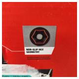 New Milwaukee 12 Piece 3/8" Drive Impact Socket Kit 6 PT Standard 49-66-7005