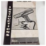 Vintage Snap-on Power Timing Light MT-215 6-12 Volt