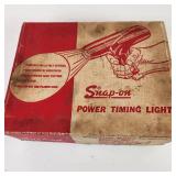Vintage Snap-on Power Timing Light MT-215 6-12 Volt