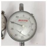 Lot Of Three Vintage Gauges Good Condition