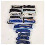 Lot Of 15 Pocket Knives Four Are Preowned Others Are NIB Great Condition