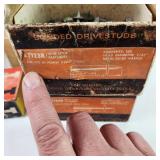 Lot Of Partial Boxes Of Power Tool Fasteners Hilti And More