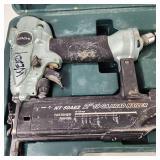 Hitachi 2" Brad Nailer Pneumatic With Hard Case UNTESTED