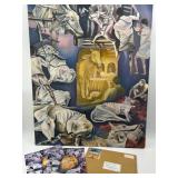 Original Painting by VERONA ReBOW " The Sacred and the Suffering I" Large Statement Art