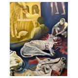 Original Painting by VERONA ReBOW " The Sacred and the Suffering I" Large Statement Art