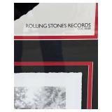 Framed Limited Edition Rolling Stones Poster and Photograph Set