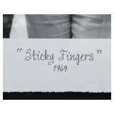 Framed Limited Edition Rolling Stones Poster and Photograph Set