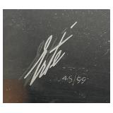 Art Deco Erte Glass Illuminaire Sculpture with Dancer Design - Signed and LE 45/99