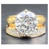 2.48 Carats Round Brilliant Diamond Ring with VS2 Clarity