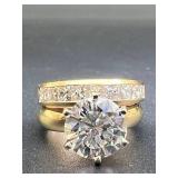 2.48 Carats Round Brilliant Diamond Ring with VS2 Clarity