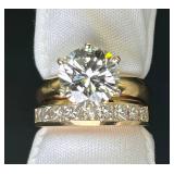 2.48 Carats Round Brilliant Diamond Ring with VS2 Clarity