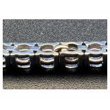 18K White Gold Diamond Tennis Bracelet with 6.5 Carats of Diamonds