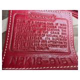 Coach 9151 Red Leather Bucket Bag with Original Packaging