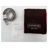 Coach 9151 Red Leather Bucket Bag with Original Packaging