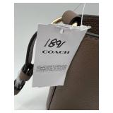 Coach Signature Crossbody Bag in Dark Stone