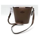 Coach Signature Crossbody Bag in Dark Stone