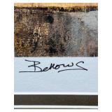 Bellows - Signed Artist Proof Framed Wine and Glasses Artwork